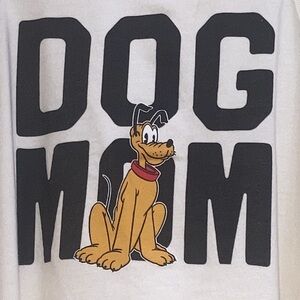 Goofy Dog Mom Sleeveless T-Shirt   Size S